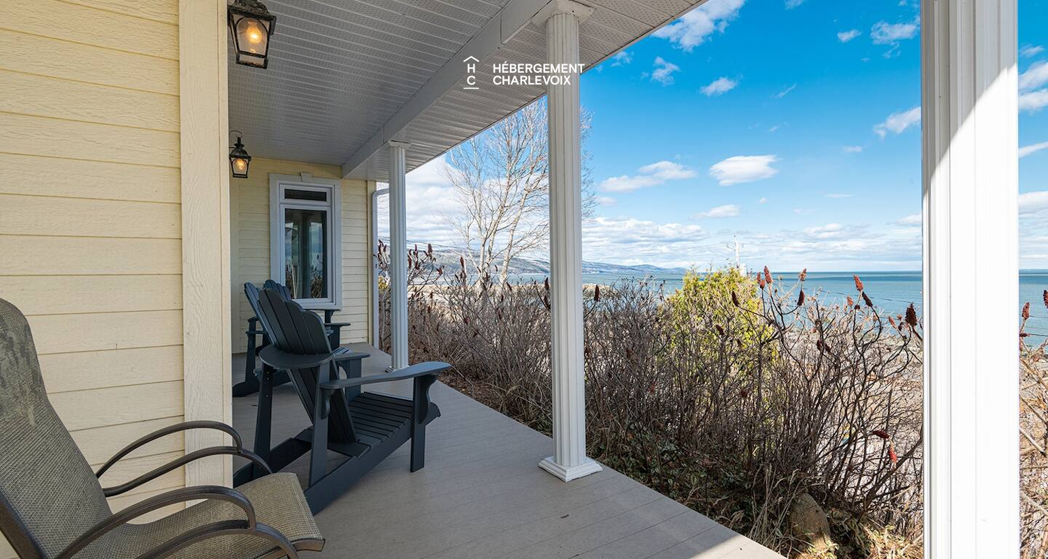 BRI-314 - Vue à couper le souffle sur le fleuve St-Laurent !